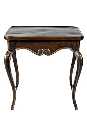 Regency Table, Bronze